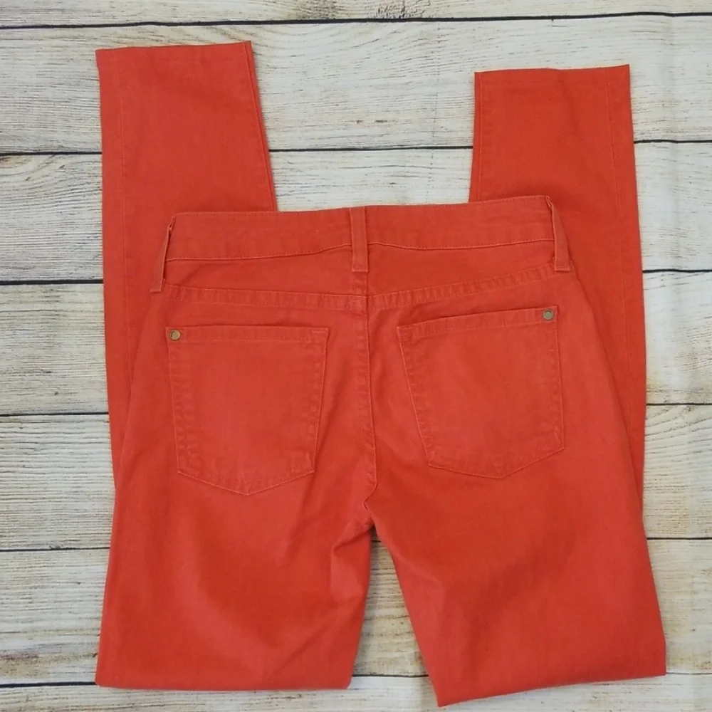 Vince Tomato Skinny Ankle Jeans